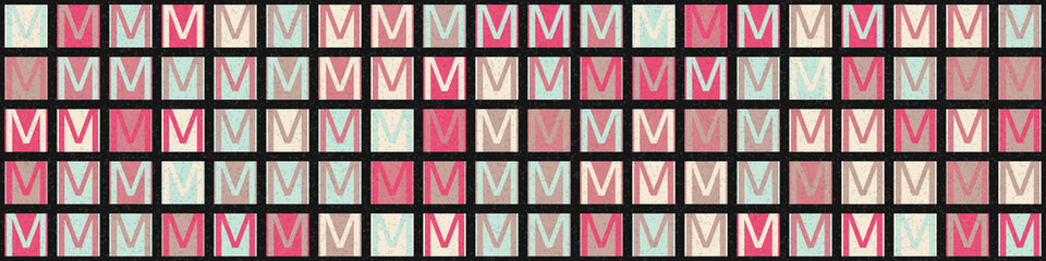 Abstract Geometric Pattern generative computational art illustration