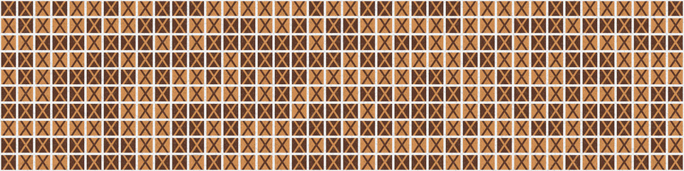 Fototapeta premium Abstract Geometric Pattern generative computational art illustration