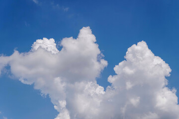 blue sky with clouds