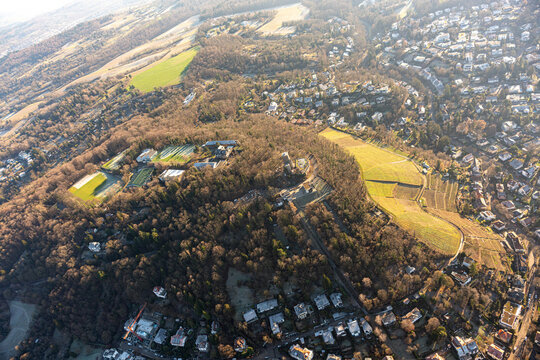Karlsruhe und Umgebung aus der Luft