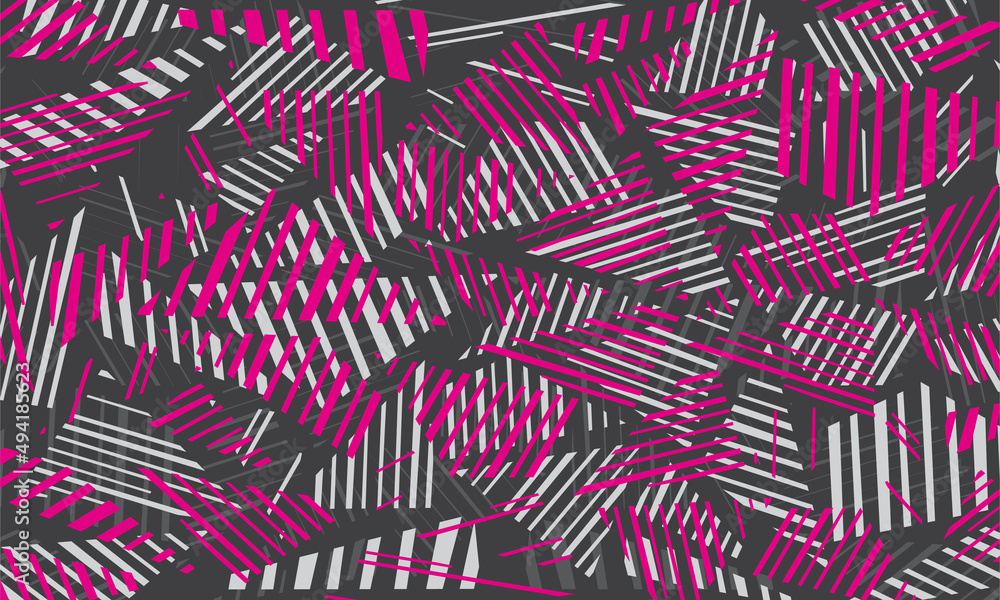 Poster minimalist background with abstract triangle stripe pattern