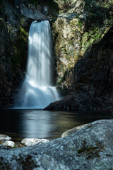 鳴沢の滝　愛知県新城市