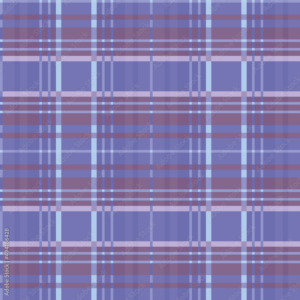 Poster Beautiful color tartan repeat pattern print background