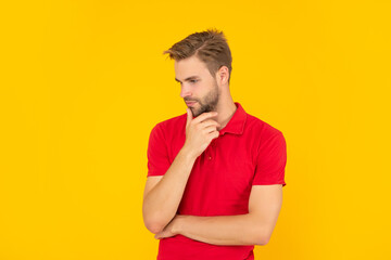 confident and handsome unshaven guy. male casual fashion. mens beauty.