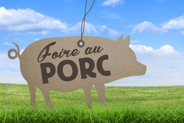 Foire au Porc, cochon fermier