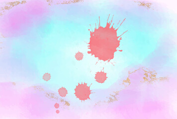 watercolor abstract background design premium photo