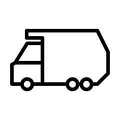 garbage truck icon