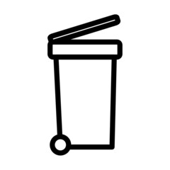 rubbish bin icon