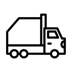 garbage truck icon