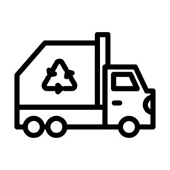 garbage truck icon