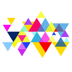 abstract triangle background