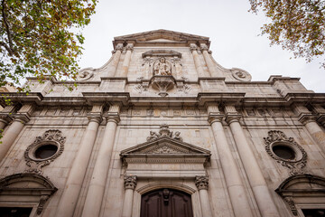 Fototapeta na wymiar Iglesia de Sant Miquel de la Barceloneta, Barcelona