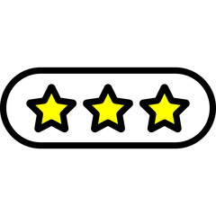 three stars