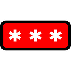 Obraz premium lock password icon vector