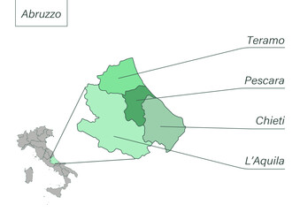 Province Regione Abruzzo