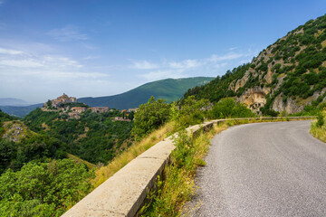 Cottanello, old village in Rieti province, Italy