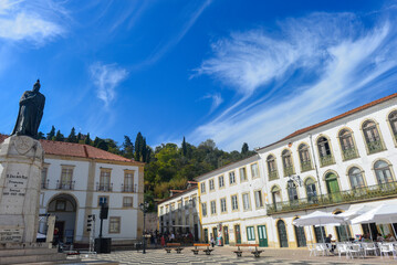 Praça da República in Tomar, Portugal