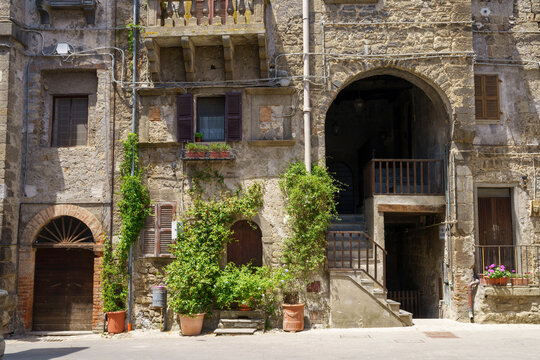 Bomarzo, medieval village in Viterbo province