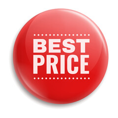 Best price red round badge. Metal pin button