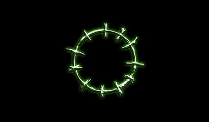 Target Ring on Black