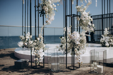 incredible wedding ceremony on the beach