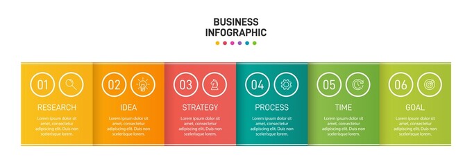 Infographic design with icons and 5 options or steps. Thin line vector. Infographics business concept. Can be used for info graphics, flow charts, presentations, web sites, banners, printed materials.