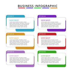 Gradient Infographic design with icons and 5 options or steps and scratch effect. infographics for business concept.