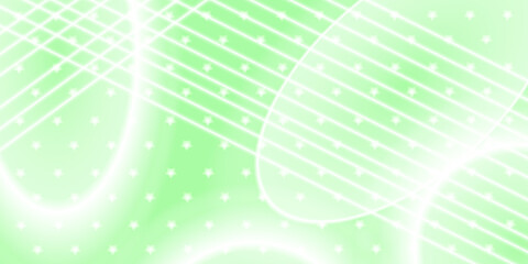Obraz premium Abstract soft green and white background with star