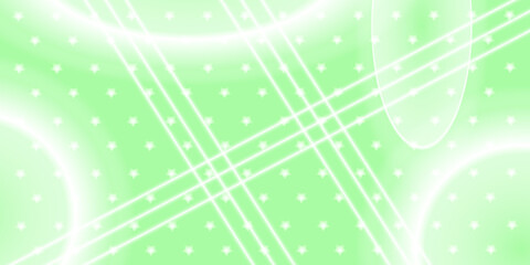Abstract soft green and white background with star