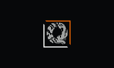 Alphabet letter icon logo Q
