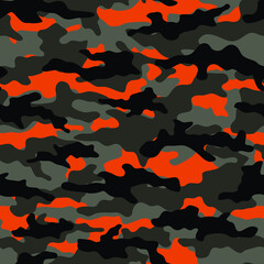 Sports uniform. Army pattern. Print for printing. Textile.