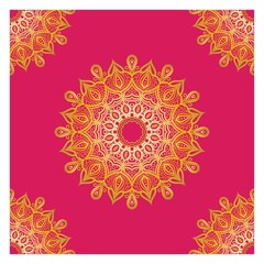 mandala logo art symbol icon vector