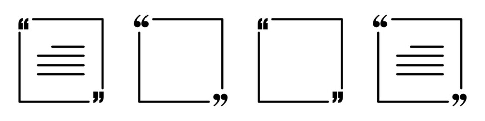 Quotes Template Icon