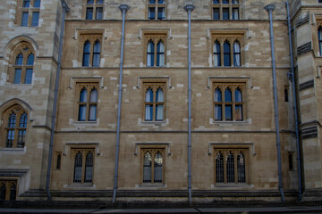 Fototapeta na wymiar Magnificent historic buildings in the centre of Oxford, UK