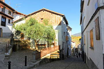 Judería de Hervás, pueblo de la provincia de Cáceres, Extremadura, España