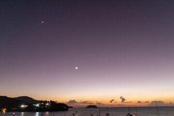 Sunset in Anse Mitan - Les Trois-Ilets, Martinique, French Antilles