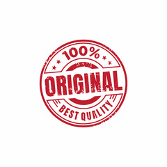 100% original stamp grunge style 