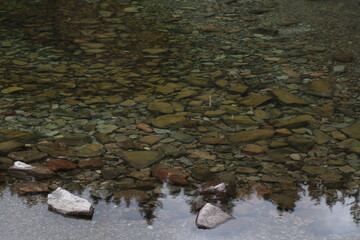 magnificent lake view in the forest.ARTVİN.TURKEY
