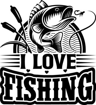 Fish Svg design fishing, fish, fishing lover, fisherman, vector file, svg file, eps file, svg images, eps format, svg format, vector format, vector file format, svg file format, svg document, eps vect