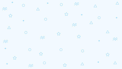 colorful blue abstract geometric shape background, perfect for wallpaper, backdrop, postcard, background