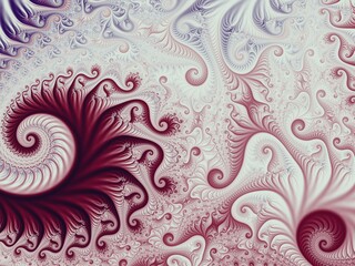 Fractal colorful background. Bright beautiful spiral background.