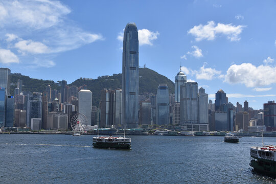 Victoria Harbour and the Hong Kong Skyline