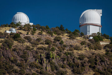 McDonald Observatory prepares for viewing of the night sky - cropped image