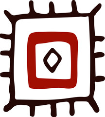 Abstract Ethnic Decorative Element © Good Studio