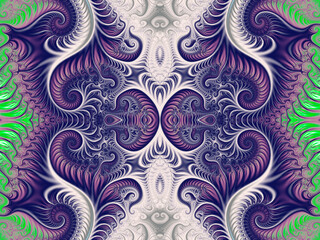 Beautiful color seamless background of fractals.