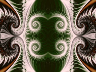 Beautiful color seamless background of fractals.