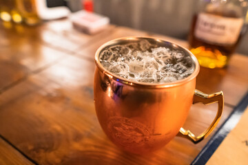 Barのメニュー　おしゃれなハイボール © Morihiro Nakamura