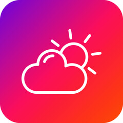 Cloud Vector Icon Design Illustration