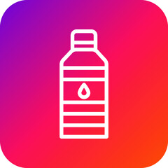 Water bottle Vector Icon Design Illustration