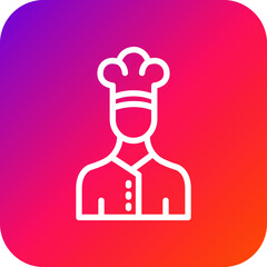 Chef Vector Icon Design Illustration